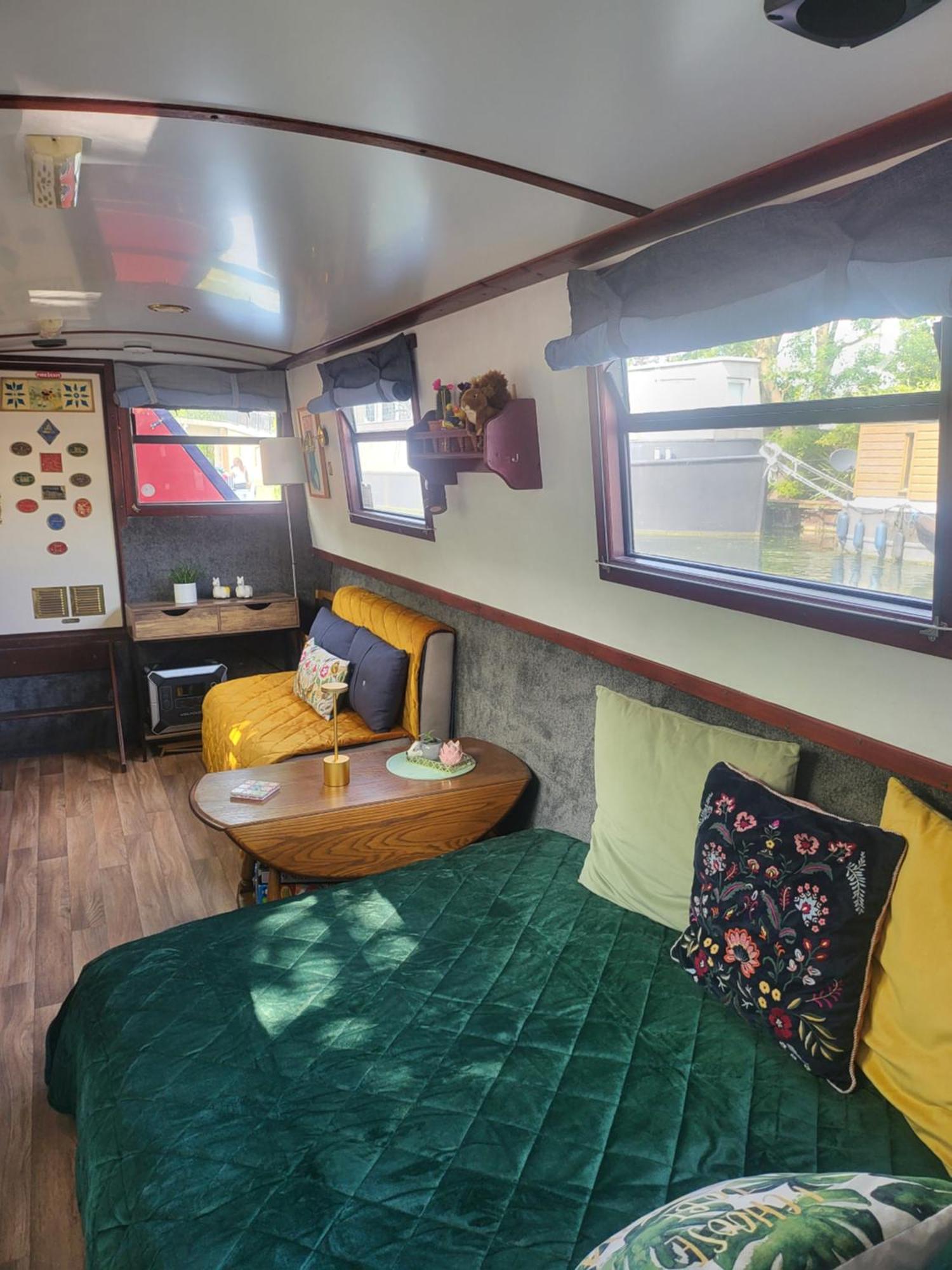 מלון לונדון Comfy Canal Boat In Little Venice For Family & Friends מראה חיצוני תמונה