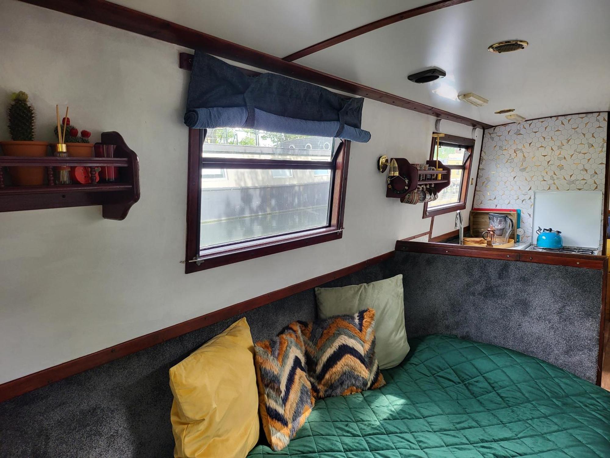 מלון לונדון Comfy Canal Boat In Little Venice For Family & Friends מראה חיצוני תמונה