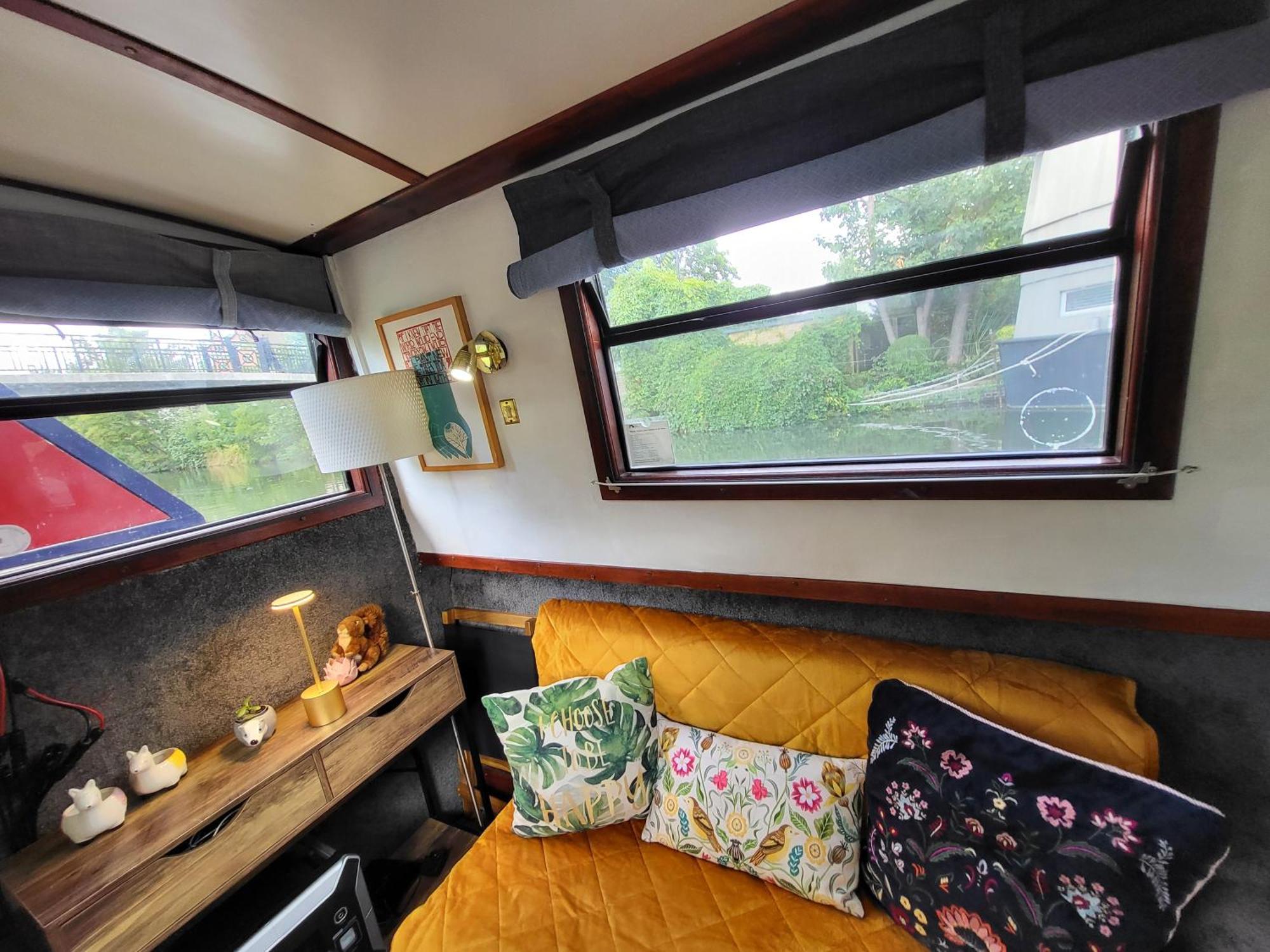 מלון לונדון Comfy Canal Boat In Little Venice For Family & Friends מראה חיצוני תמונה